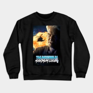 Thundergun 4 - Maximum Cool Movie Poster Crewneck Sweatshirt